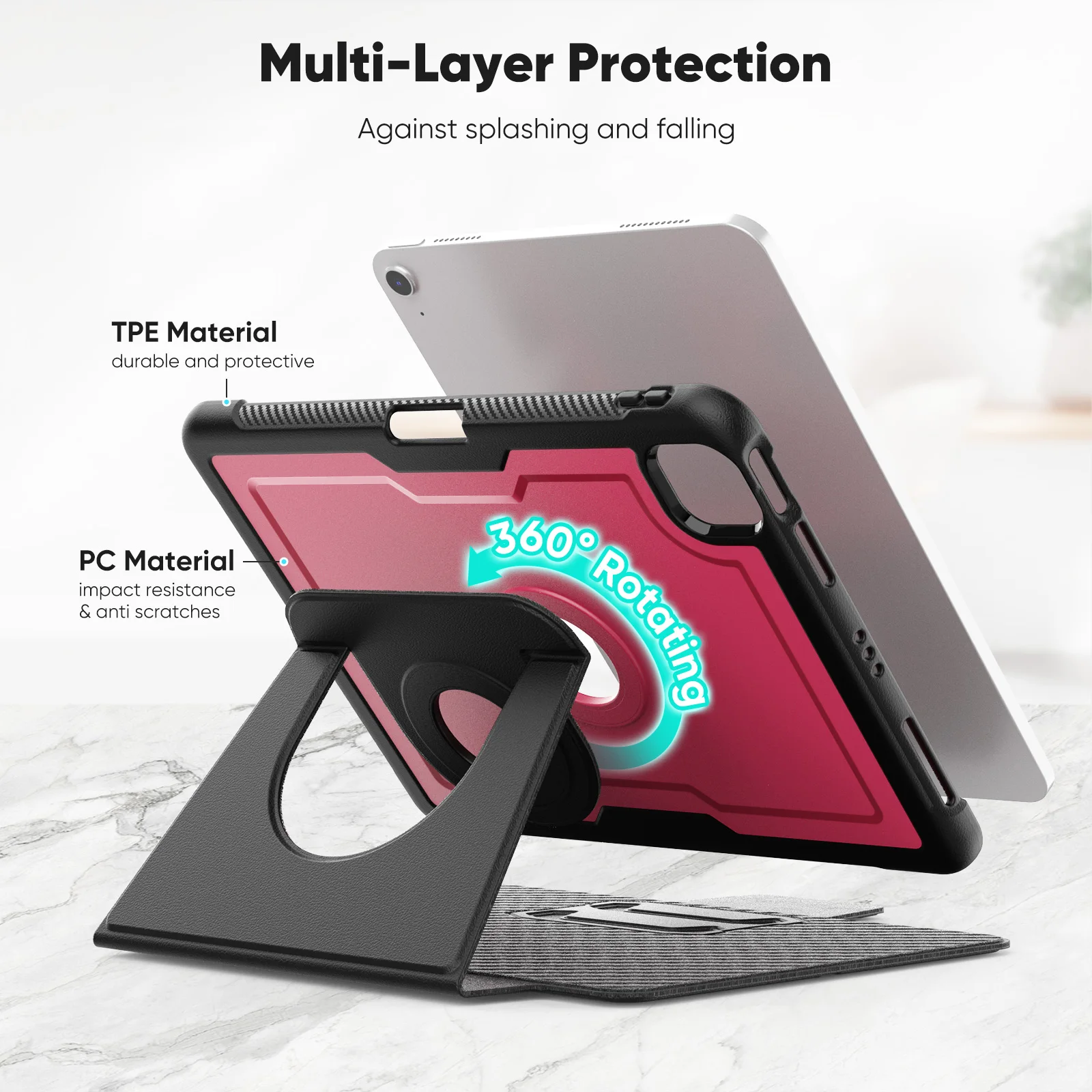 

for iPad M4 Pro 13 11 Case for 2025 iPad 11th A16 Case for iPad Air 11 M3 M2 Air 5 10.9 Case for iPad Mini 6 7 Magnetic Bracket