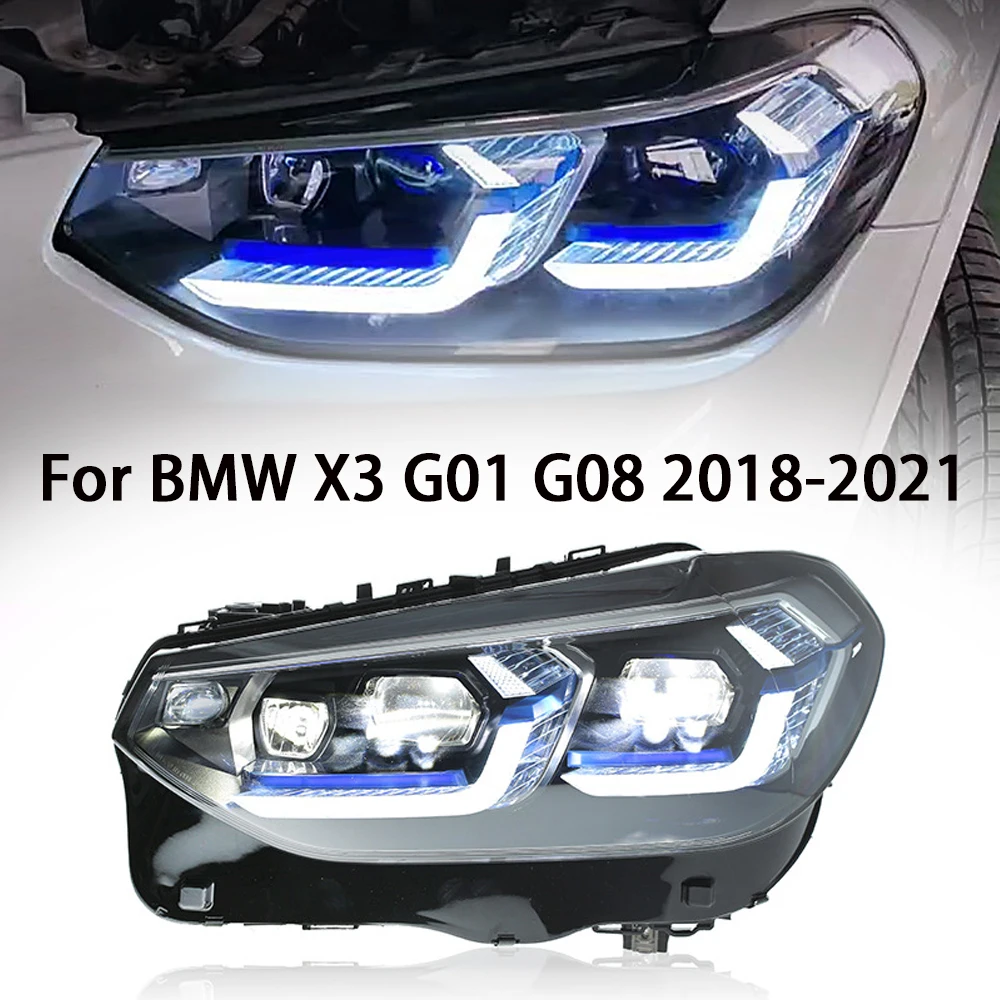 

Автомобильные передние фары для BMW X3 светодиодный фары 2018 2019 2020 G01 G08 F97 модифицированные искусственные автомобильные аксессуары