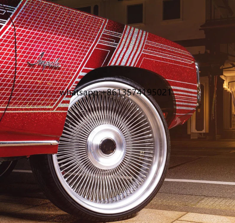 

Hot-selling Custom Gold-Chrome 20 22 24 26-Inch Luxury Bus Rims 100 150 Spoke Forged Steel Wire for Luxury Vintage Cars 5x120