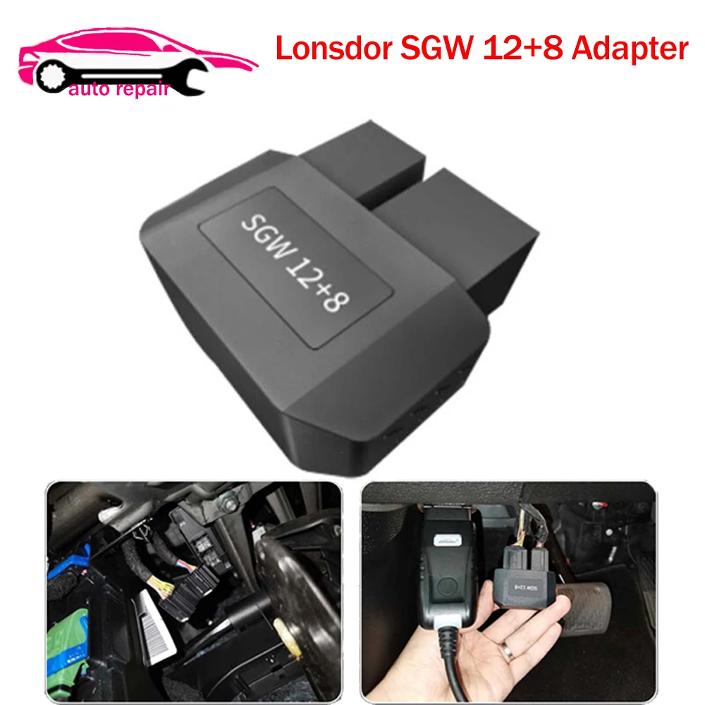 2024 Newest Lonsdor SGW FCA 12+8 Special Adapter for Chrysler /Dodge /Jeep /RAM /FIAT /MASERATI 2018+