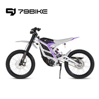 79BIKE Off-Road Motorbike 72V35AH HD Smart NFC Display Peak Power 8500W Electric Bike Aldult Off-Road Tires Electric Motorcycle