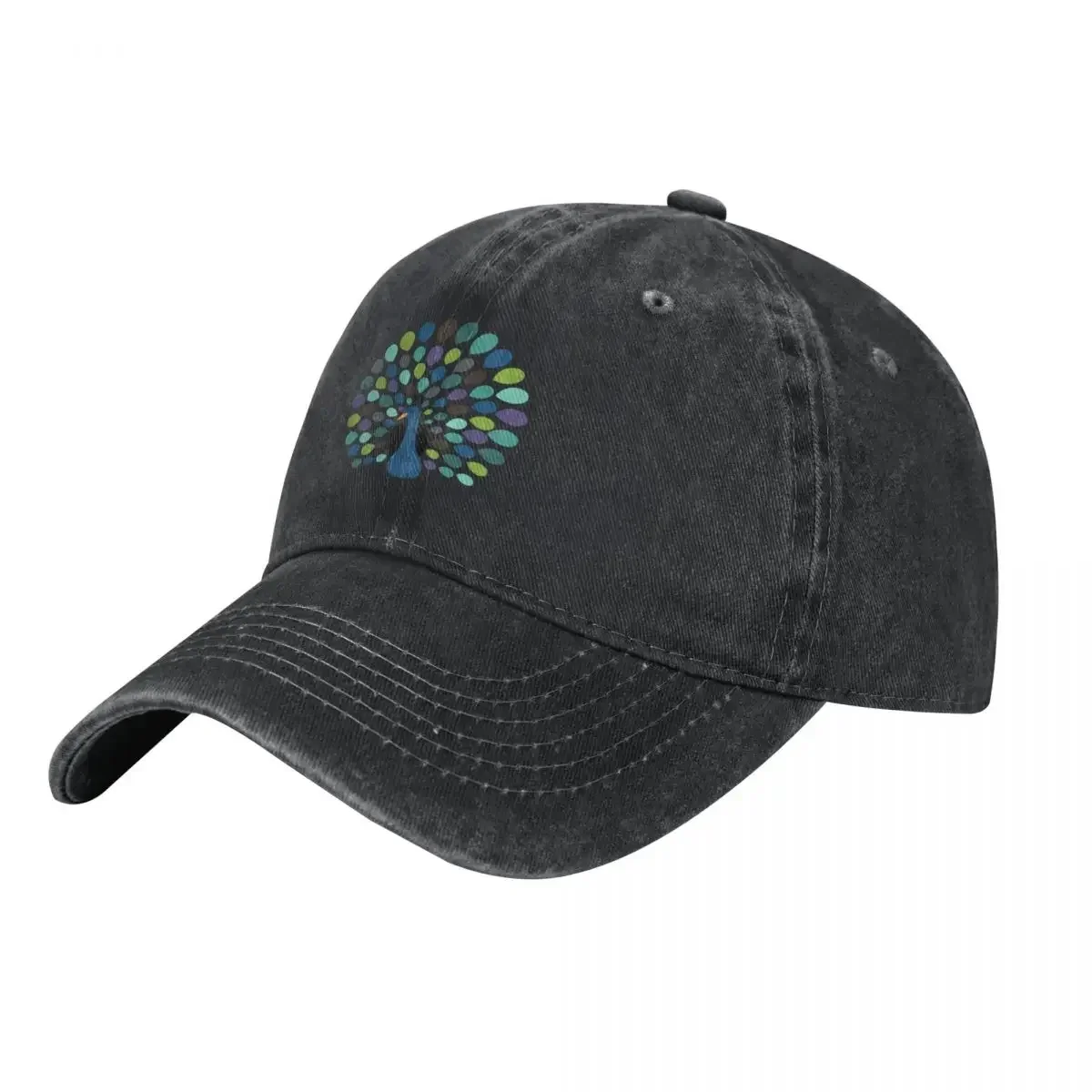 Peacock Time Baseball Cap Icon New In The Hat For Man Women's