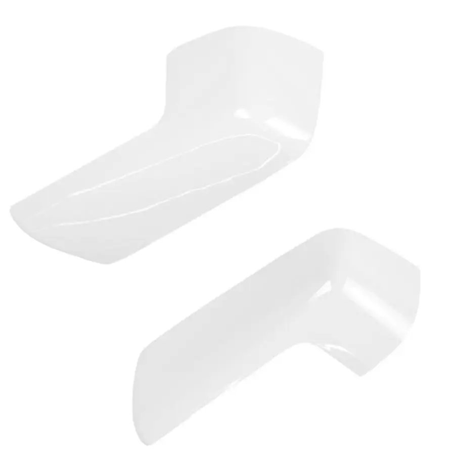 

Чехлы, совместимые с GMC 20192025 Chevy Silverado 1500 и аксессуарами GMC Sierra 1500, белые