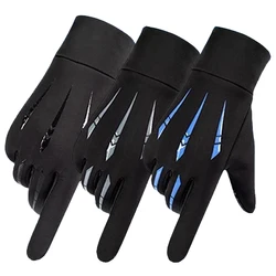 Guantes Térmicos de invierno para hombre y mujer, manoplas de lana con pantalla táctil, resistentes al agua, para correr al aire libre y esquiar