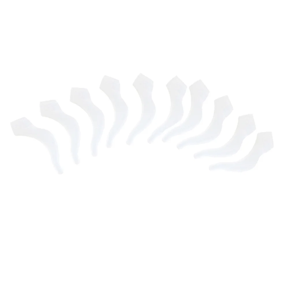 5 أزواج من أقفال خطاف قبضة الأذن النظارات المريحة للغاية من السيليكون المضادة للانزلاق لأسلوب الحياة النشط يناسب جميع الإطارات مقاس L #4