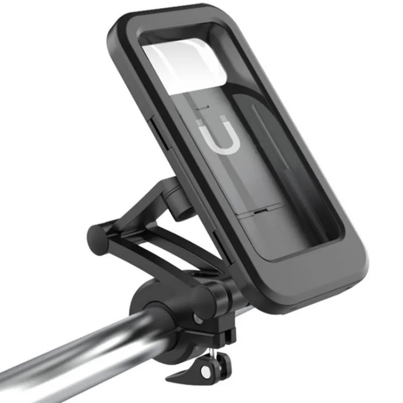 AliExpress HONGDAK Waterproof Bicycle Phone Holder Motorcycle Bike Handlebar Phone Case Bag for iPhone 16 Pro Max 15 Samsung Bike Phone Stand Mount