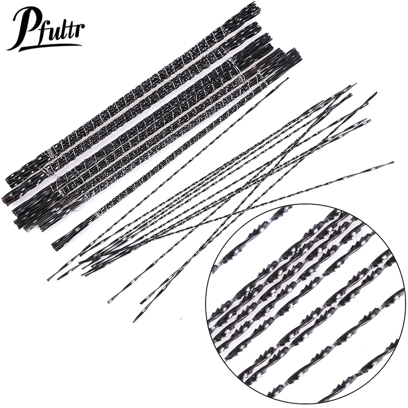 12 szt. Mini piła diamentowa ostrze biżuteria metalowe ostrza do obróbki drewna narzędzia ręcznie wykonane przewijania spiralne zęby 130mm