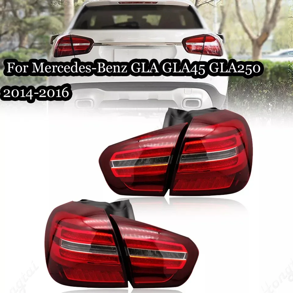 

Taillight Assembly LED Dynamic Tail Light For Mercedes-Benz GLA45 GLA250 W156 GLA200 220 260 2014-2016 brake light backup light