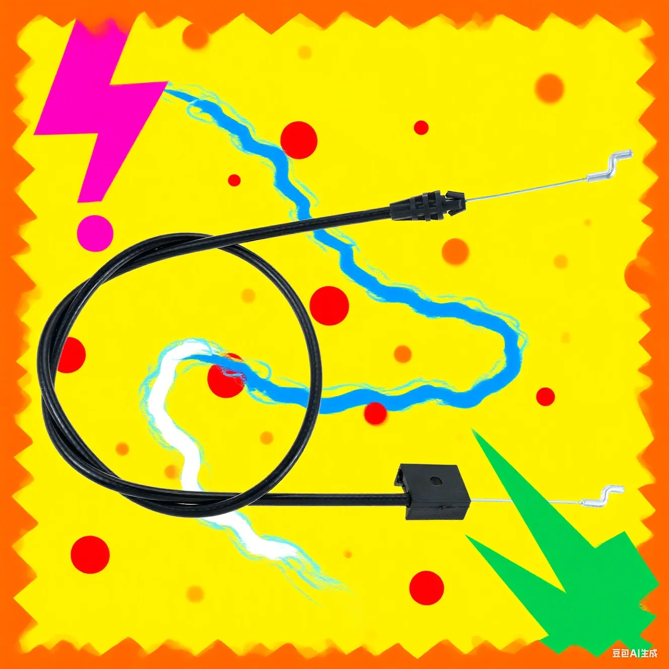 

1 шт. 54530-VL0-S01 тормозной трос газонокосилки подходит для Honda HRR216 HRX217 серии ходят за газонокосилкой HRR216K10 PKAA HRR216K10 VKAA