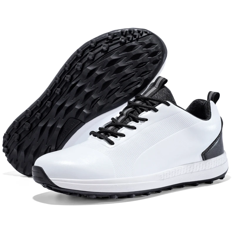 Men Golf Shoes Waterproof Microfiber Anti-collision Toe Outdoor Competition Sports Sneakers size 39-47
