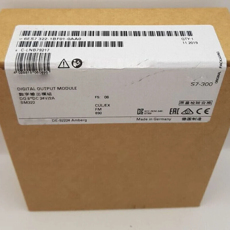 

New output module 6ES7322-1BF01-0AA0 6ES7 322-BF01-0AA0 6ES73 22-1BF01-0AA0 Quick delivery warranty for one year