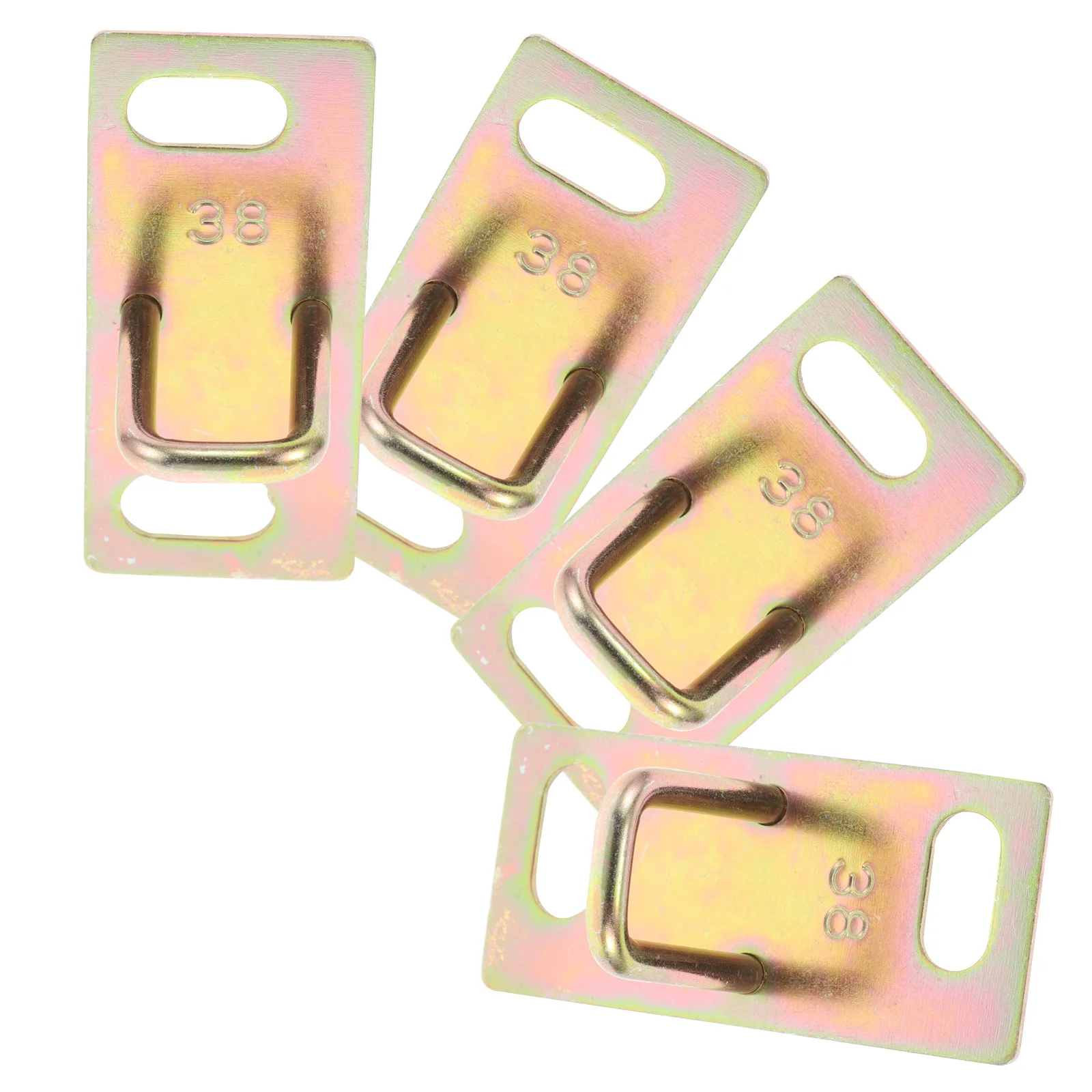

4pcs Motorcycle Seat Lock Metal Replacement Parts Electric Vehicle Supplies Sturdy Hook Plate Longlasting Performance Versatile