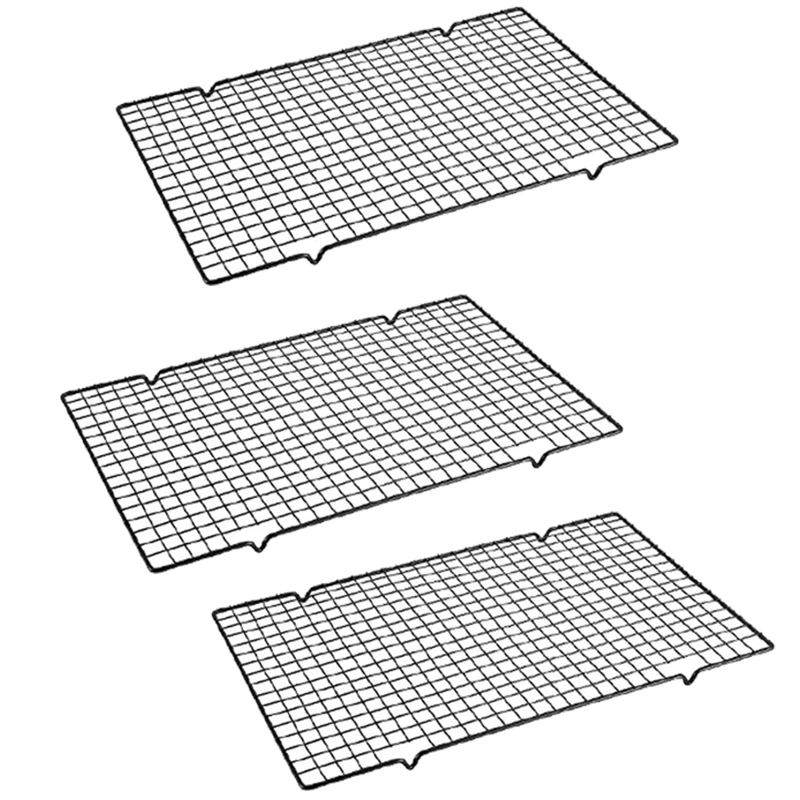 

A99F-Baking- Tools Cake Cooling Rack Square Non-Stick Drying Net Cake Bread Cooling Rack