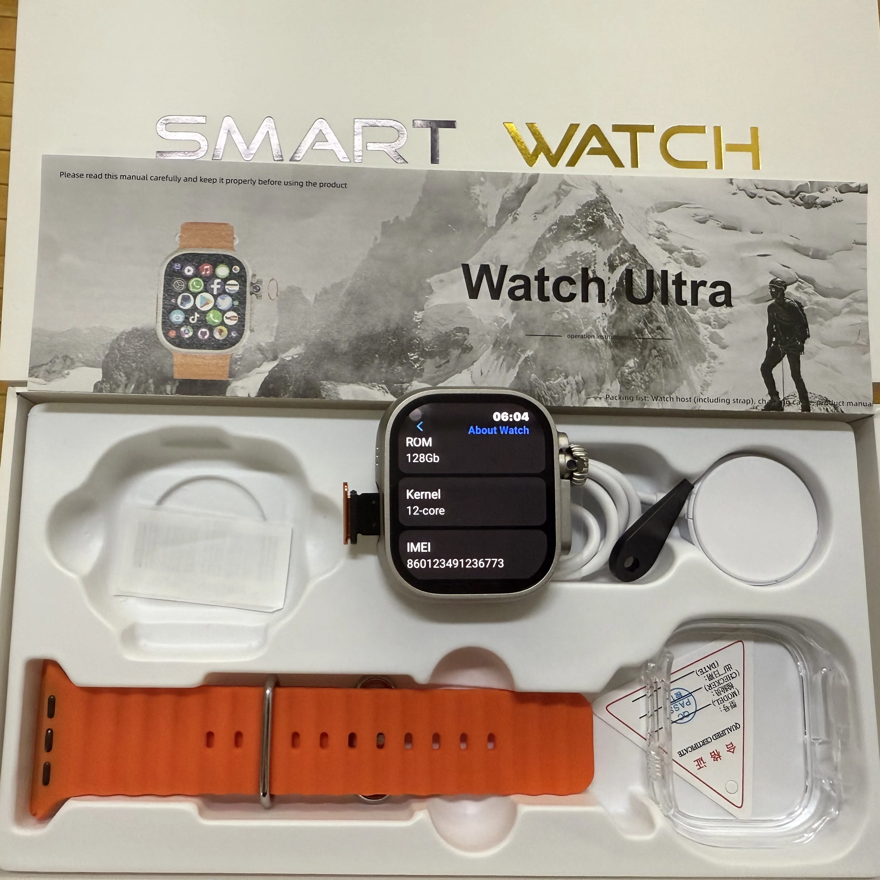 

DW100 Pro+ Smart Watch Fingerprint unlock Touch ID 2.29inch Amoled Smartwatch Rotary Camera GPS Position WIFI Connect Sim Card