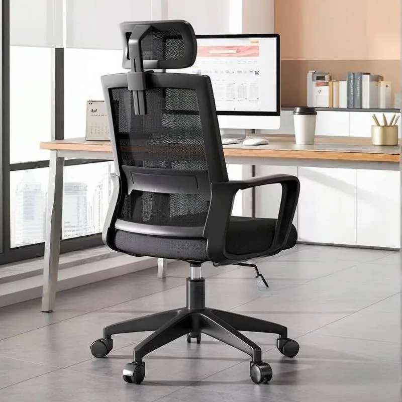 Ruote per braccioli Sedia da ufficio Poggiatesta Camera da letto Poltrona direzionale Sedie da gioco Design per conferenze Silla Oficina Mobili per la casa