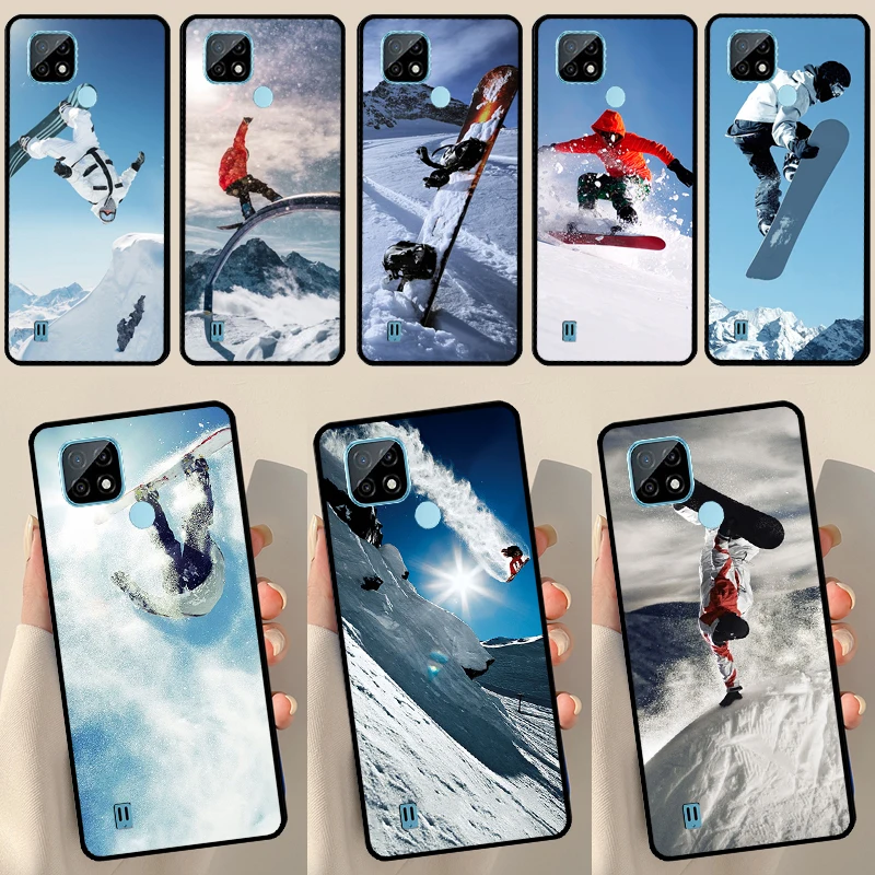 Чехол для спортивного сноуборда для OnePlus Nord 2 9 10 Pro 9R 10R 8T, чехол для Realme GT Master Neo 2 3 8i 9i 8 Pro