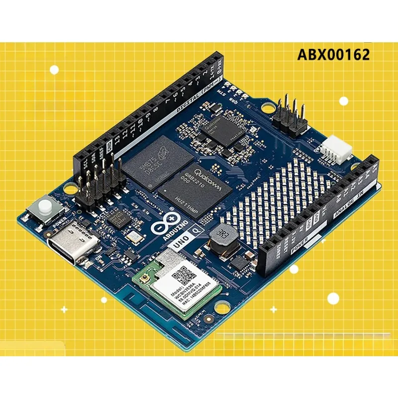 In stock Arduino UNO Q ABX00162 Qualcomm QRB2210 STM32U585 MCU Development board