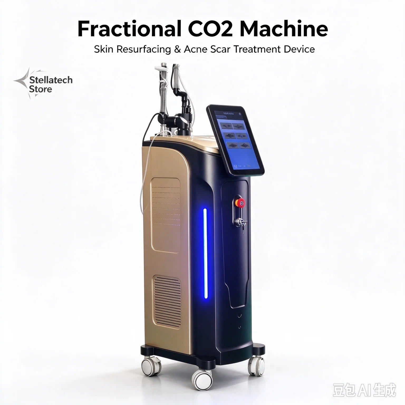Fractional CO2   Machine for   Resurfacing and Acne Scar Treatment Vaginal Tightening  Use Free OEM Service
