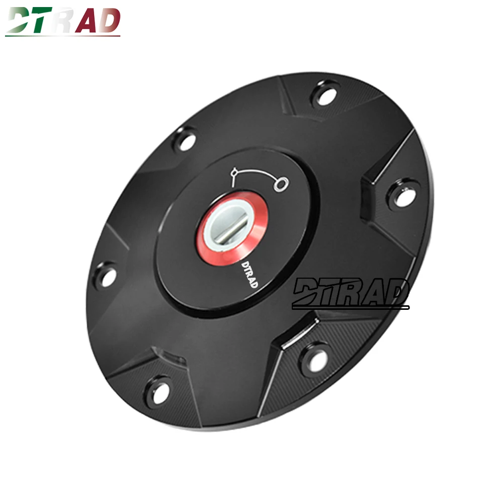 For DUCATI Hypermotard 950 / SP 2019-2022 Multistrada V4 2021-2023 Accessories Motorcycle CNC Fuel Tank Cap Key Oil Tank Cover