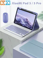 KOK For XiaoMi Pad 5 Pro Pencil Case Funda Mi Pad 5 11 12.4 Inch 2023 MiPad 6 Keyboard Cover Magic Keyboard Wireless Mouse Table