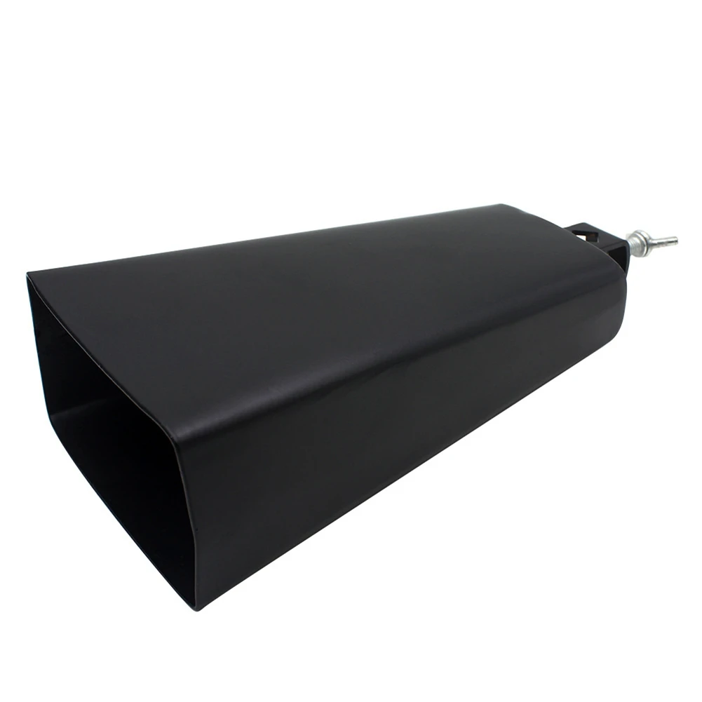 HOTTURE Percussion Instrument Accessories Metal Cowbell Drum Accessories Cowbell