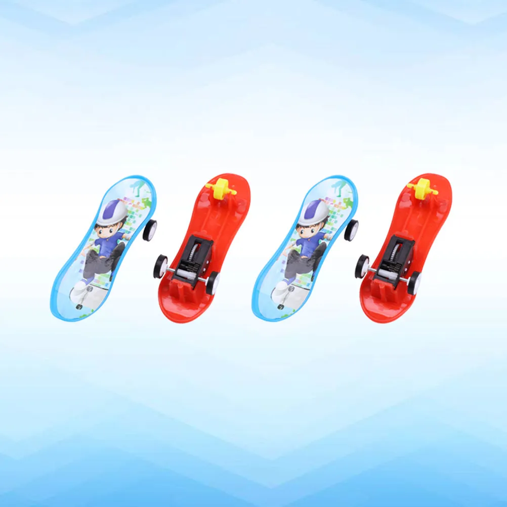 

12Pcs Finger Skateboard Mini Pull Back Skateboard Car Gift Party Favor Kids Fingerboards for Boys Girls Fingerboard Game