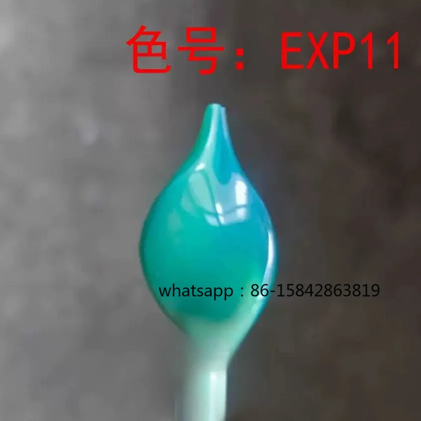 EXP11 Heavy Version Green Protein, Burned Glass Color Material