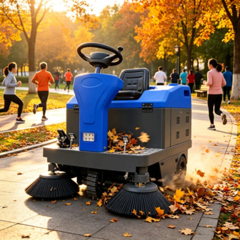 Industrial Battery Powered Automatic Floor Cleaning Machine and Washing Equipment for Electric Floor Scrubber Sweeper
