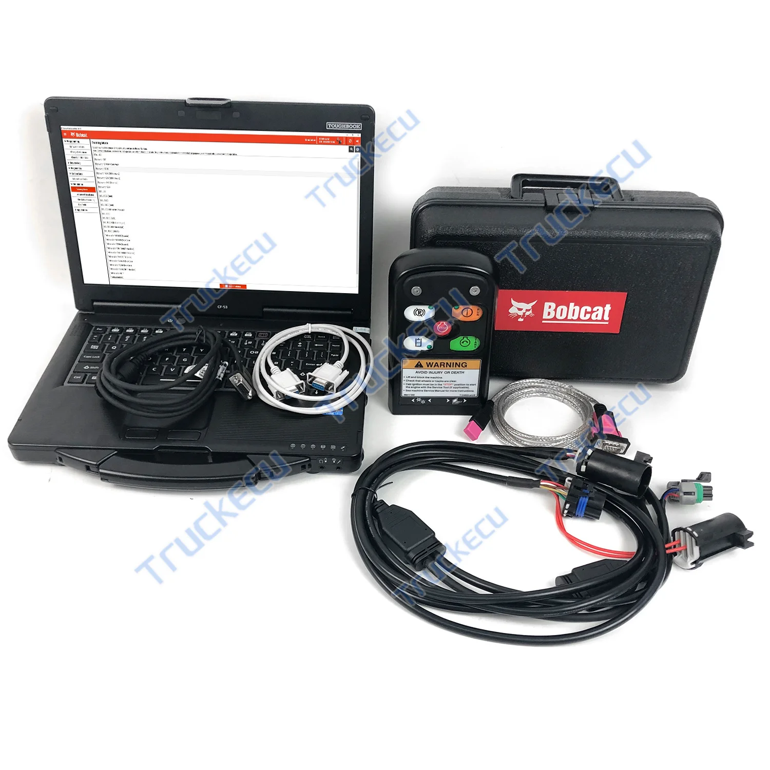 CF53 Laptop For BOBCAT (RST) Diagnostic Tool for Bobcat Wood Skid Steer Loaders Excavators harness Analyzer DIAGNOSTIC KIT