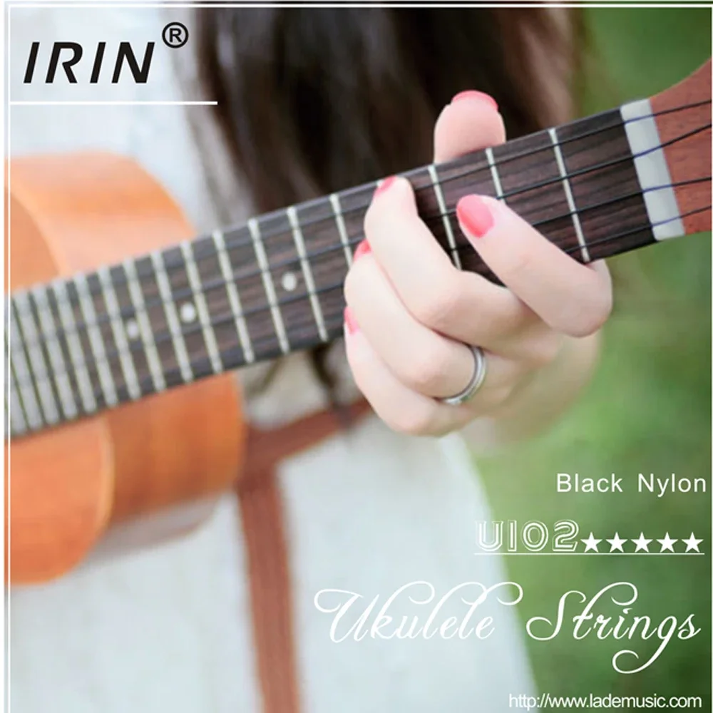 IRIN 4 Pcs/Set Soprano Ukulele Strings Nylon Musical Instrument Accessories 4 String Hawaiian Guitar Parts & Accessories