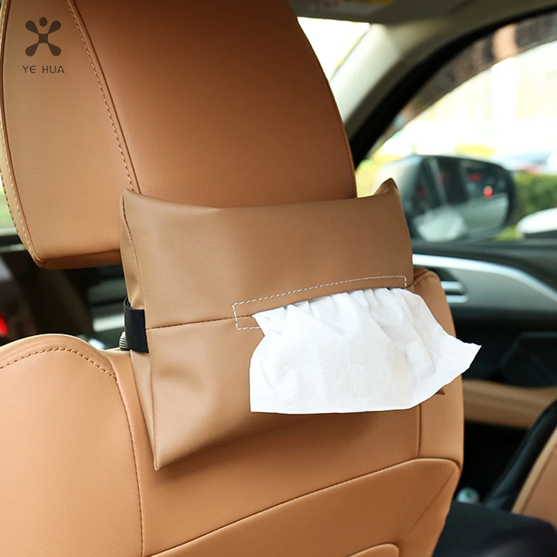 For Haval H5 II 2023 2024 Car Styling Paper Towel Bag Headrest Decoration Auto Interior Paper Box Accessories