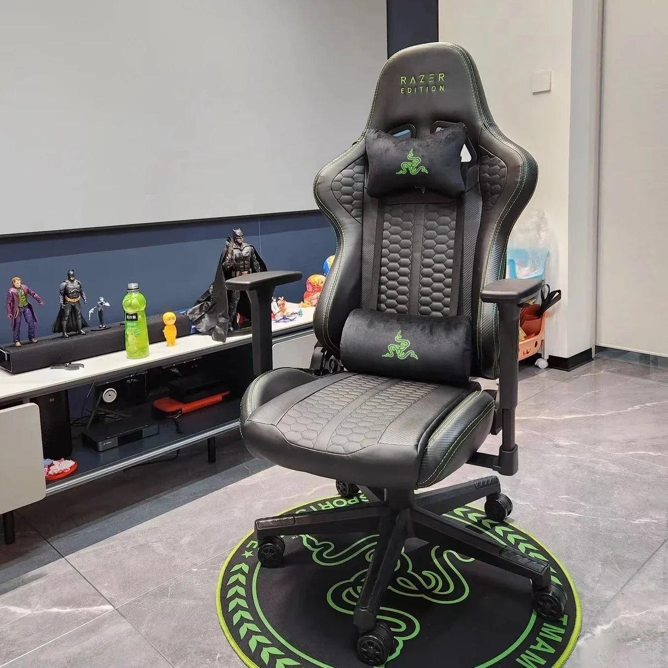 Silla Razer Gamer Compute High Back Ergonomic Gamer Chair Sedia Gaming New Iron Massage 7035