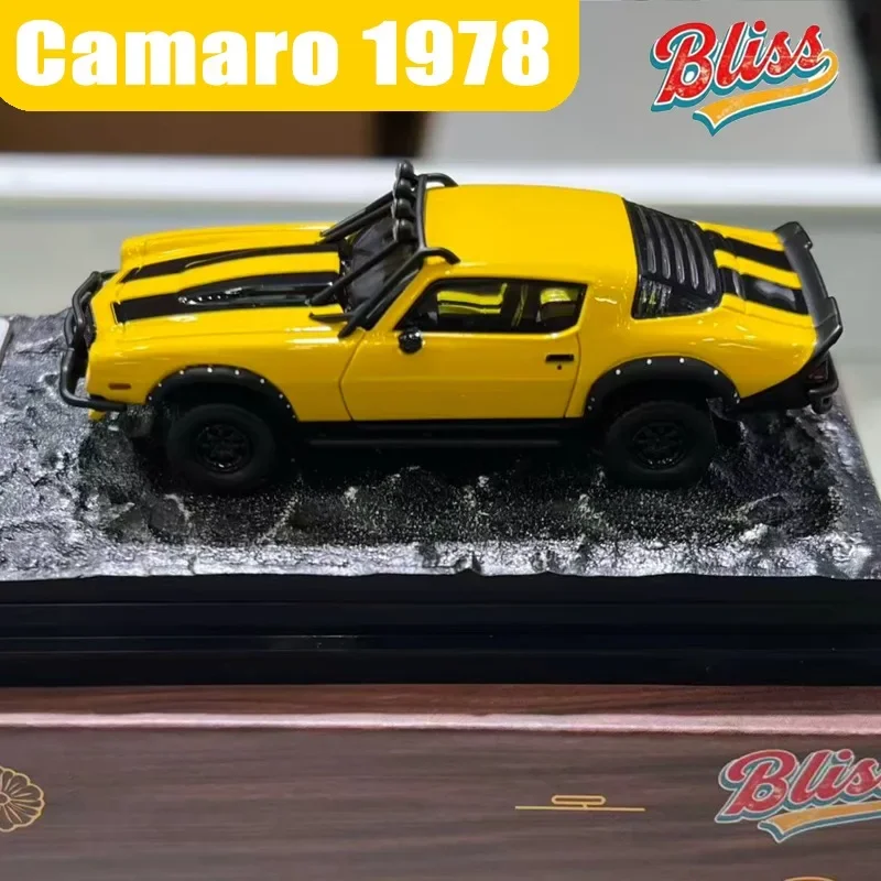 Bliss 1/64 Camaro 1978 2026 APA XPO Alloy Car Static Die Cast Vehicles Collection Model Car Toy