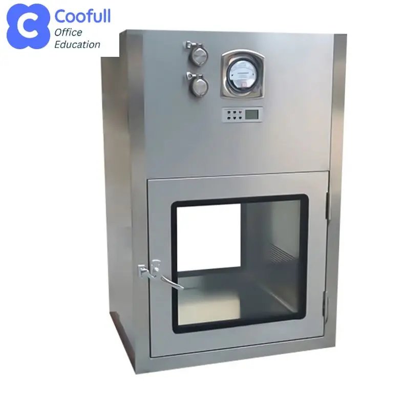 Combined Air Shower & Dynamic Pass Box for Radiology & Nuclear Medicine | Radiation Protection | OEM/ODM Customization