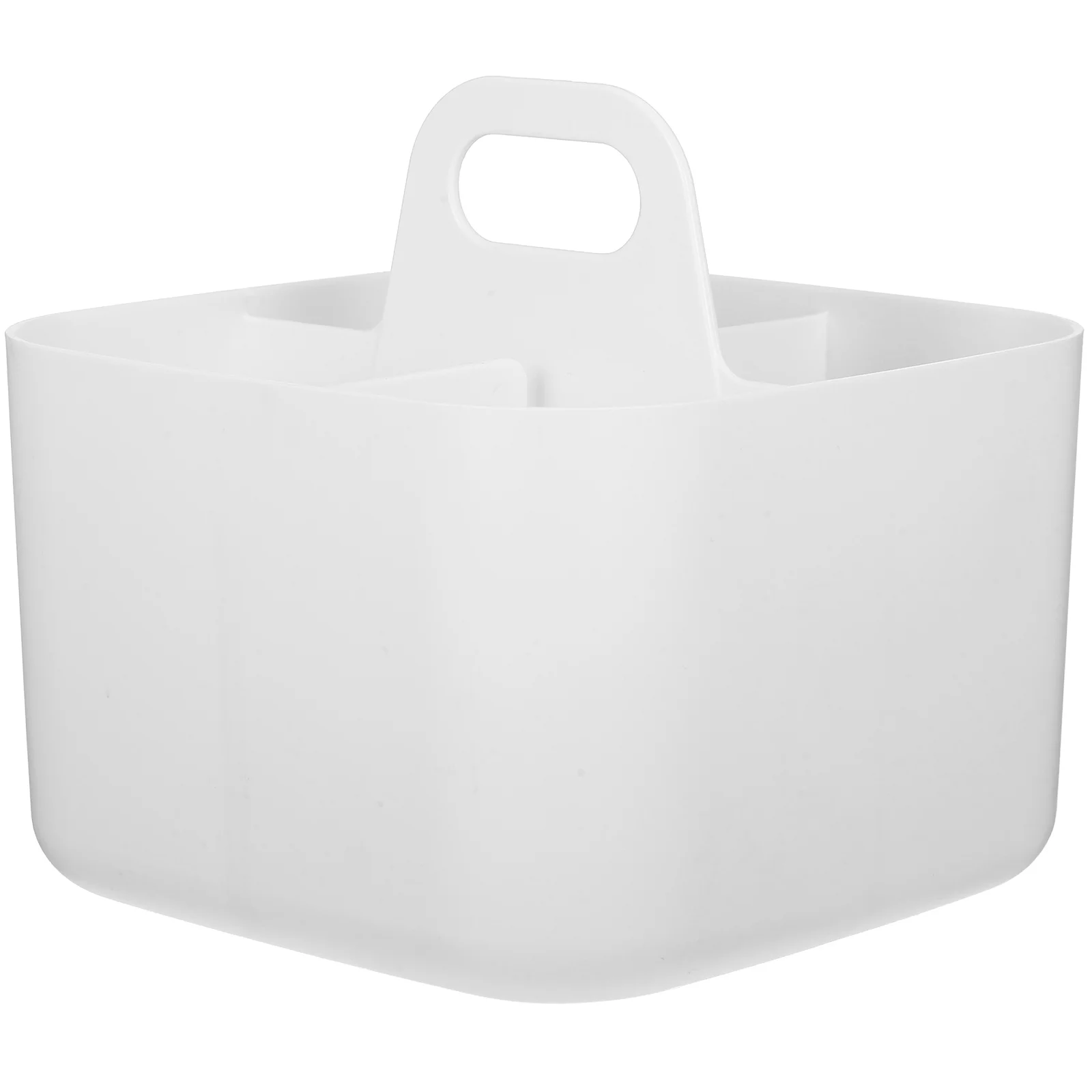 Compartment Storage Basket Painting Tool Organizer Tools Holder Coffee Table Supply Container Cup Desktop Box