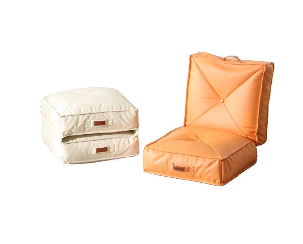 

Luxury Comfortable PU Leather Bean Bag Sofa Set Wholesaler Supplier Stock Available