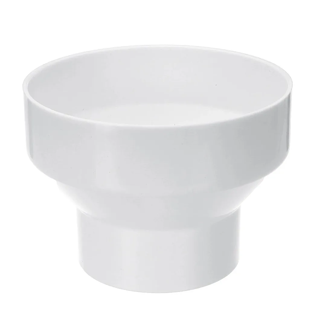Ventilation Pipe Transition Adapter in ABS Material for Reliable Connection Between 110 100 150 and 200 mm Ducts