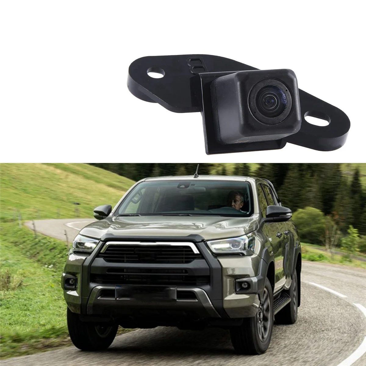 

ABND_Car Rear View Camera Assembly Backup 86790-0K050 for Toyota Hilux 2020-2022 Parking Assist Reverse Camera 86790-0K050