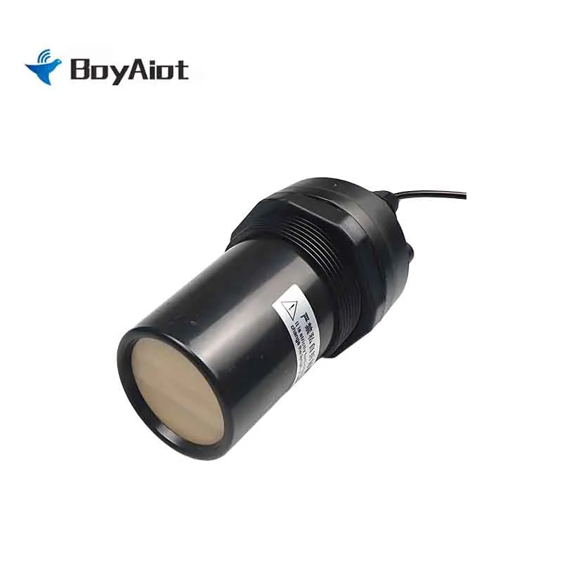 BoyAiot IP68 Salida 4-20mA/RS485 ±1% de precisión para monitoreo de canal de río, caudalímetro ultrasónico tipo dividido