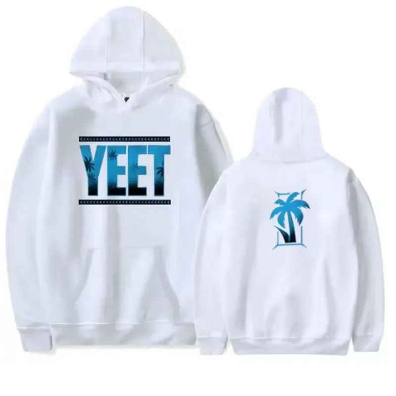 2025 Goth Jey Uso Yeet هوديي الرجال/النساء بلوزات عادية كم طويل ربيع الخريف موضة ميرش الملابس