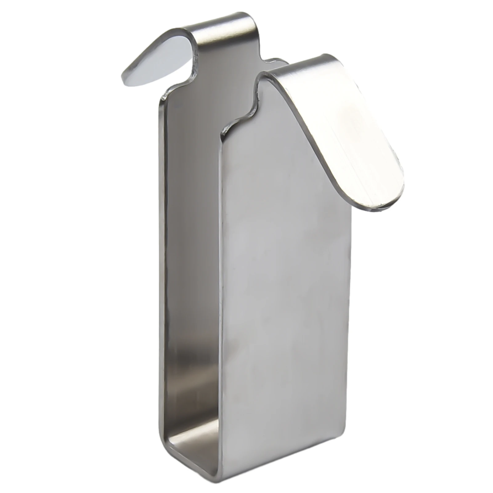 1 Pcs Hook Silver Stainless Steel Hook Bathroom Shower Door Towel Hook Glass Door Hook Hanger Holder High Quality