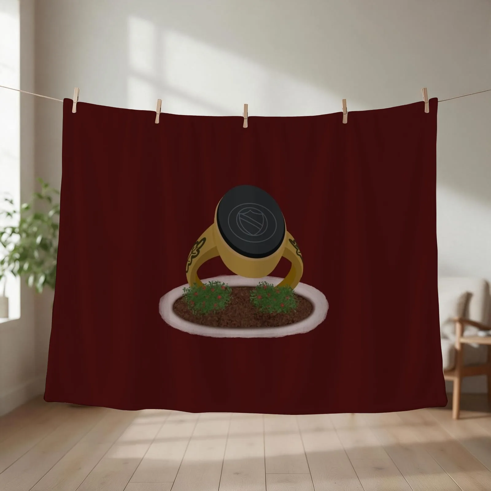 Meredith College Onyx Statue Throw Blanket Multi-Purpose Tourist Moving Plush Blankets