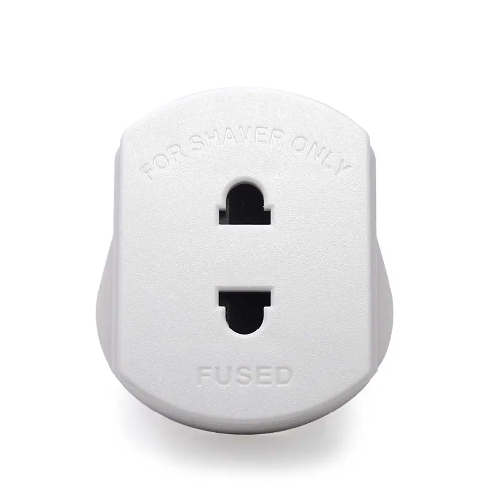 Adapter 2 Round Pin Socket Power Plug Adapter UK Adapter UK Plug Adapter Plug Converter EU To UK Plug EU to UK Socket Adapter