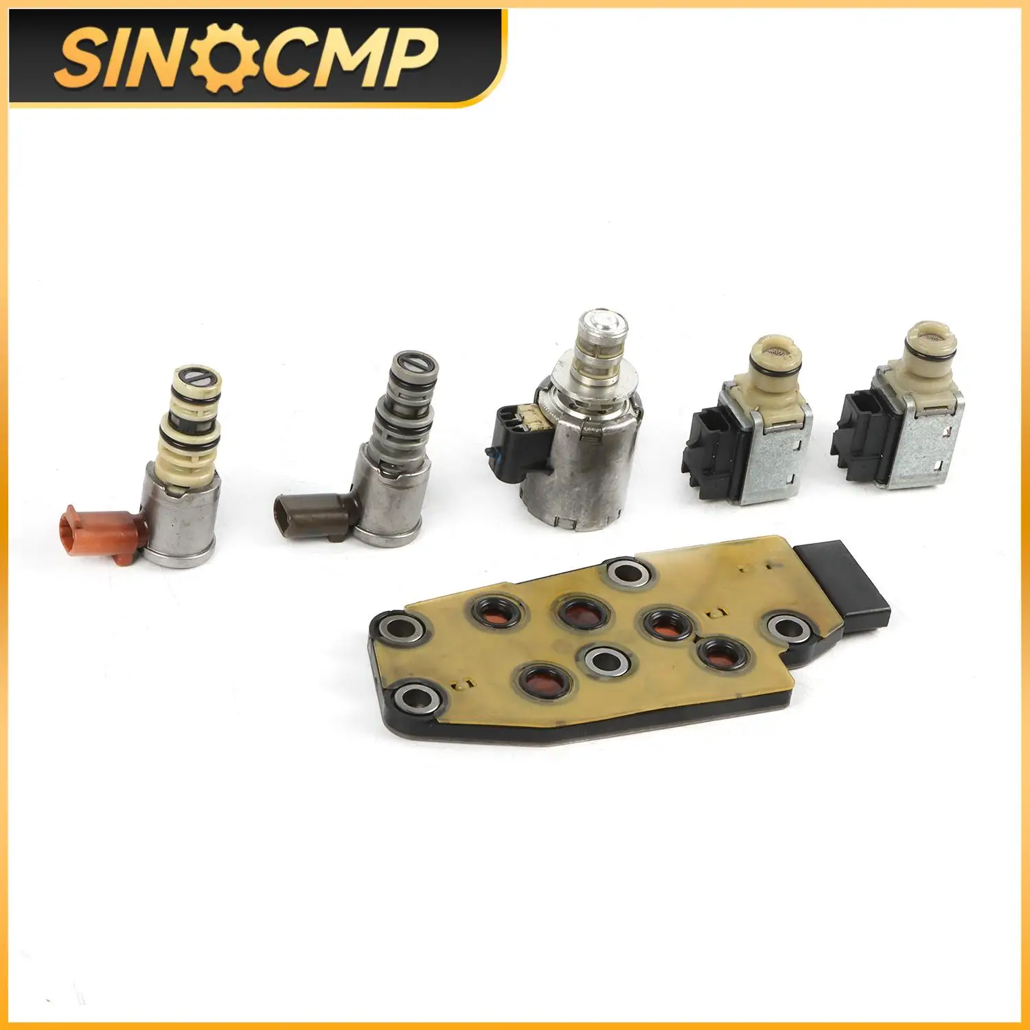 

1set Transmission Master Solenoid Kit For 2001-2002 Chevrolet GMC Chevy Cadillac 4L60E Engine Automotive Professional Parts