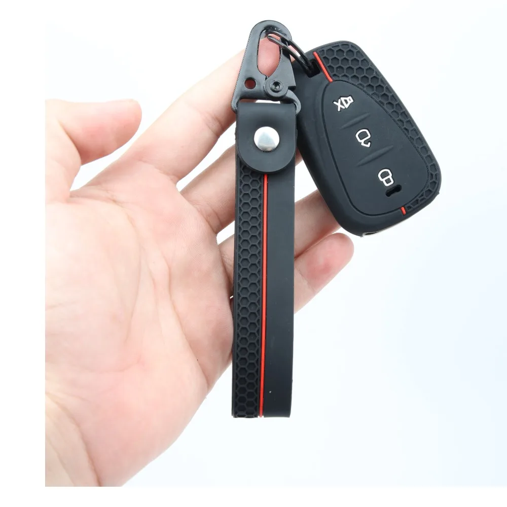 Protective Silicone Key Cover For SYM Husky 150 Tuscany Jet X 125 Jet X 150 X125 For GPX Drone 150X with swivel clip