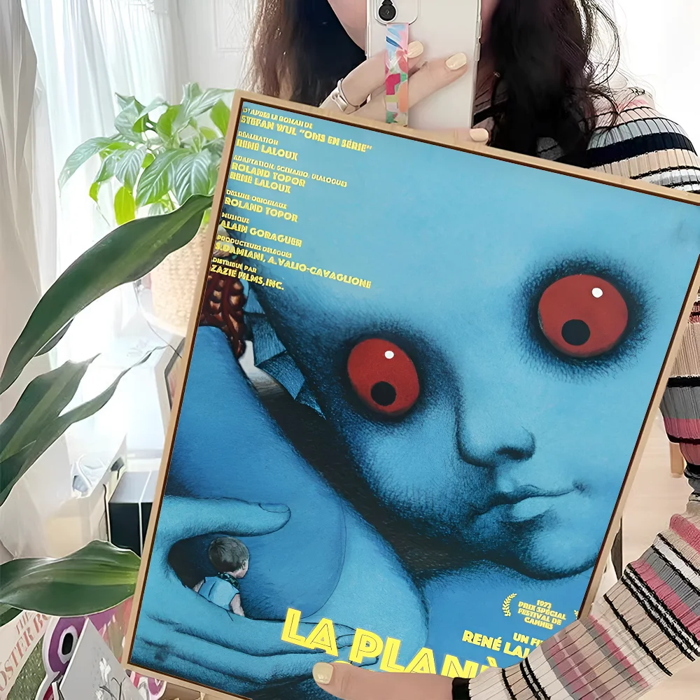 Fantastic Planet La Planete Sauvage Classic Vintage Posters Decoracion Painting Wall Art White Kraft Paper Kawaii Room Decor