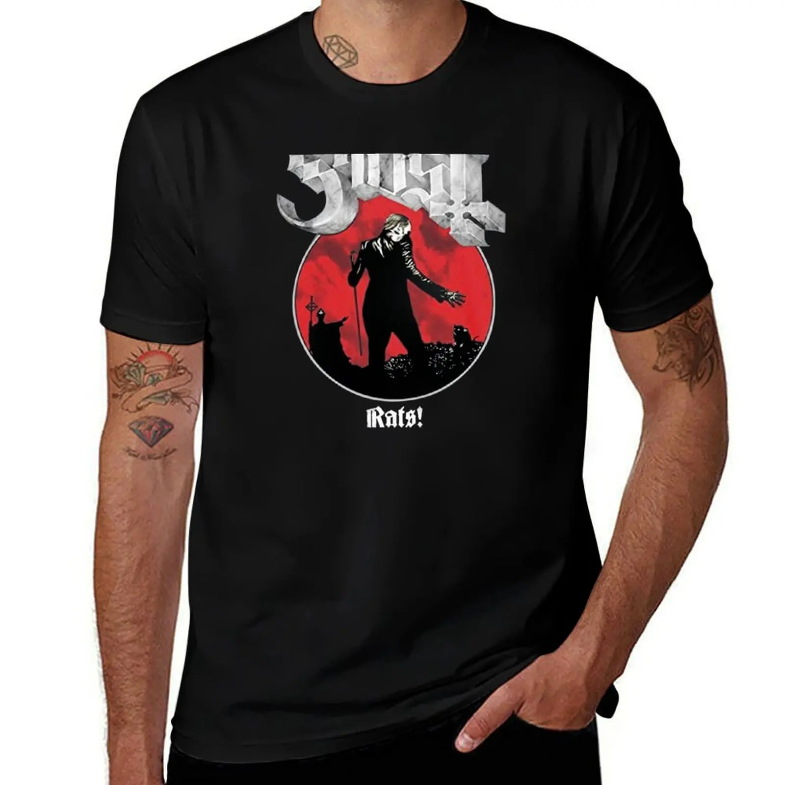 

Ghost-Rats- T-Shirt t shirts for man graphic cars man t shirt luxury T-Shirt