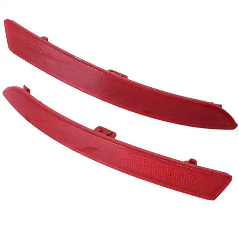 OEM 63147318555 63147318556 BMW F10 F18 520D 520I 528I 535I 자동차 액세서리 용 후면 범퍼 반사판 경고 램프 라이트 트림