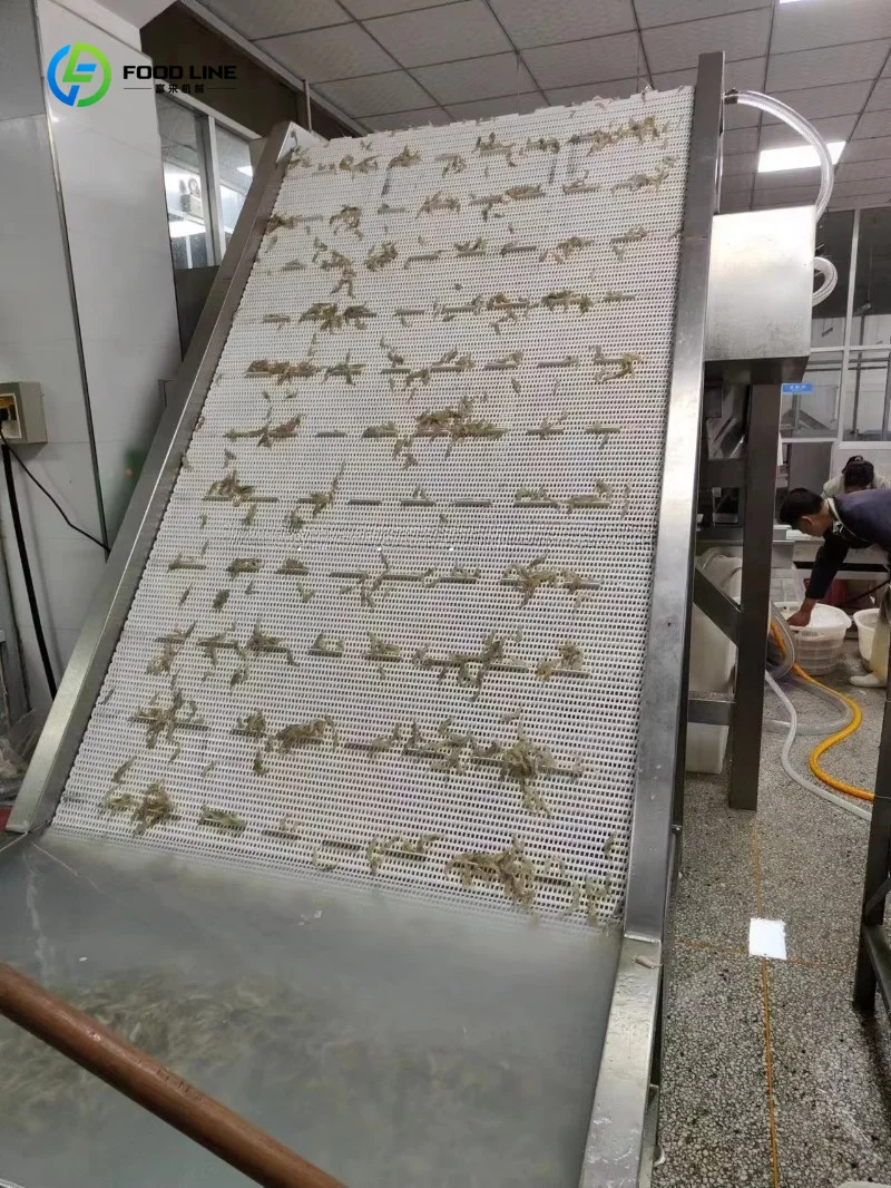 Shrimp Peeling Deveining Separator Machine for Seafood Processing Plant Commercial Custom