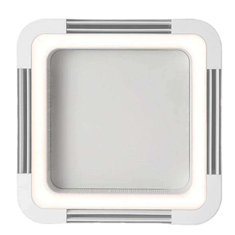 غير مرئية الخالية من الشفرة مروحة السقف مصباح مع ضوء التحكم عن بعد دون شفرات تيار مستمر LED دائري الديكور غرفة نوم غرفة المعيشة